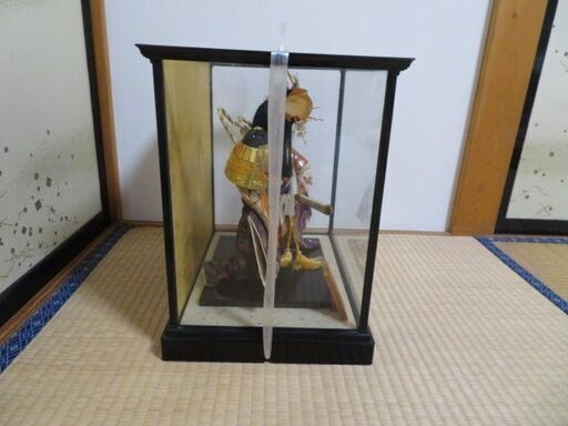 兜差五月人形端午の節句五月飾り子供の日男の子初節句初節句祝い初孫ガラスケース入り Motoko9 湯本の年中行事用品 子供の日 の中古あげます 譲ります ジモティーで不用品の処分