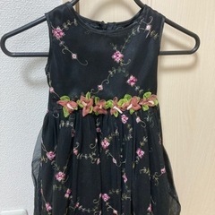 ドレス　ワンピース　花柄　90cm