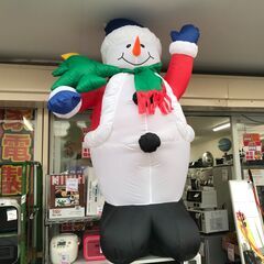 エアーサンタクロース エアー雪だるま エアークリスマスツリー