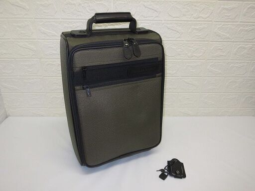 Si0267maruemfeather Weightキャリーバッグ南京錠 ネームタグ付きカーキ色キャリーケーストランクスーツケース旅行鞄マル リビング館 白石 白石のバッグ その他 の中古あげます 譲ります ジモティーで不用品の処分