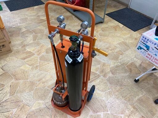 小型ガス溶接セット　KSコンシャン　カミマル株式会社　中古品　【寄楽屋大網茂原店9