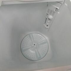 保証つき」【愛品館江戸川店】AQUA 4.0kg 二槽式洗濯機 2019年製 ID 