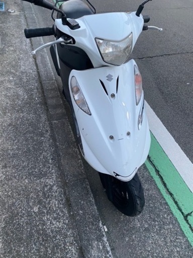 アドレスV125G 18000キロ　白‼︎