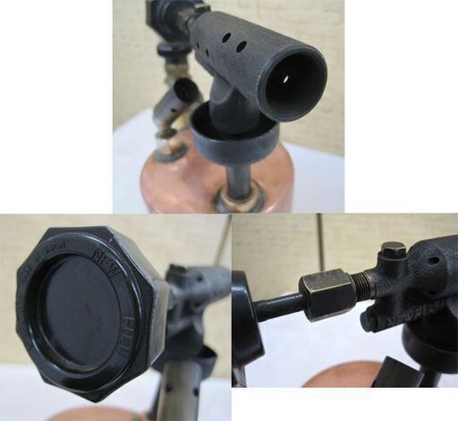 新富士 ガソリン ブロートーチ バーナー ジャンク扱い アンティーク レトロ 昭和 骨董 アウトドア DIY 札幌市手稲区 新富士 ガソリン ブロートーチ バーナー ジャンク扱い アンティーク