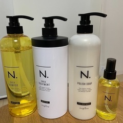 N.シアシャンプー トリートメント ポリッシュソープ シアオイル