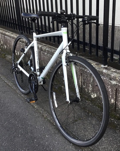 ＜動作・美品＞プレシジョンスポーツ・クロスバイク・アルミ 510㎜ 3×8段変速・タイヤ700×28c　お手入れ済　すぐ乗れます 動作・美品＞プレシジョンスポーツ・クロスバイク・アルミ 510㎜ 3×8段