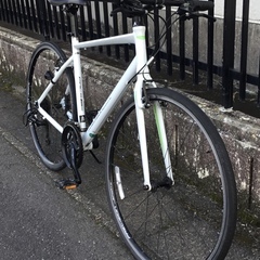 ＜動作・美品＞プレシジョンスポーツ・クロスバイク・アルミ 510㎜ 3×8段変速・タイヤ700×28c　お手入れ済　すぐ乗れます
