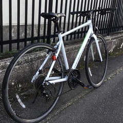 ＜動作・美品＞プレシジョンスポーツ・クロスバイク・アルミ 510㎜ 3×8段変速・タイヤ700×28c　お手入れ済　すぐ乗れます