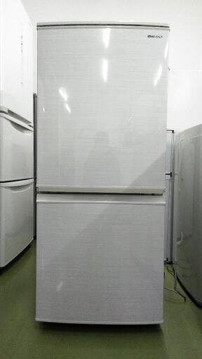 美品　シャープ/137L 2ドア冷凍冷蔵庫/どっちもドア/SJ-D14F/中古品/2020年製