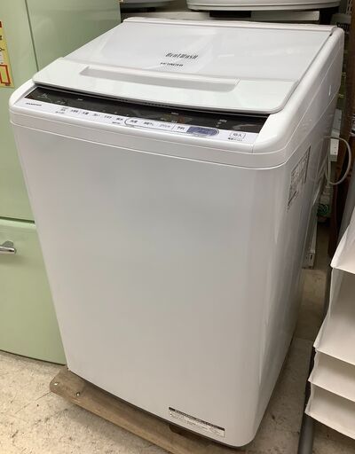 HITACHI/日立 8kg 洗濯機 BW-V80CE6 2019年製 【ユーズドユーズ名古屋天白店】 J1343