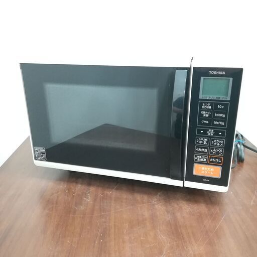 1/4 終 2017年製 TOSHIBA ER-K3 電子レンジ オーブン グリル 東芝 菊倉E