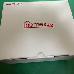 【ネット決済・配送可】home 5G HR01 /ホームルーター