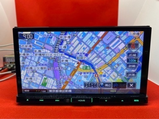 KENWOOD 彩速 MDV-X500 フルセグ 最新地図更新済 新品パーツ多数1-1 - 車 