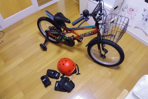 子供用 自転車 18インチ 補助輪付き KENT インコグニット ブルーグリーン