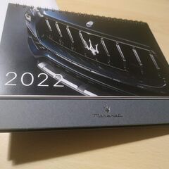 【非売品】2022年　マセラティ　卓上カレンダー　２点セット！