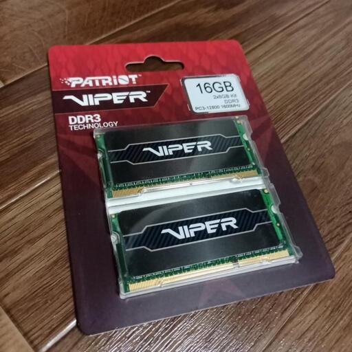 ノート用　メモリ　16GB 8GBx2 新品未使用