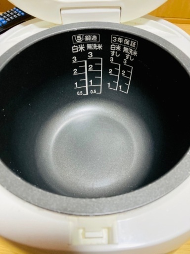 炊飯器　3号炊き