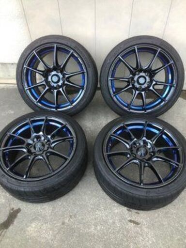 ホイール　wedssport SA-25R 17/7.5j/45 1本ガリ傷あり