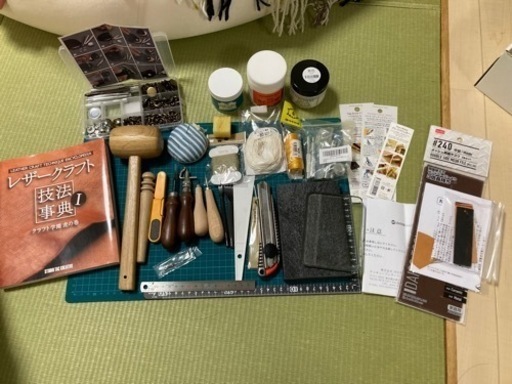 レザークラフト　革細工　セット