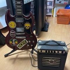 札幌　ギターアンプセット　エピフォン　SG【受付終了】