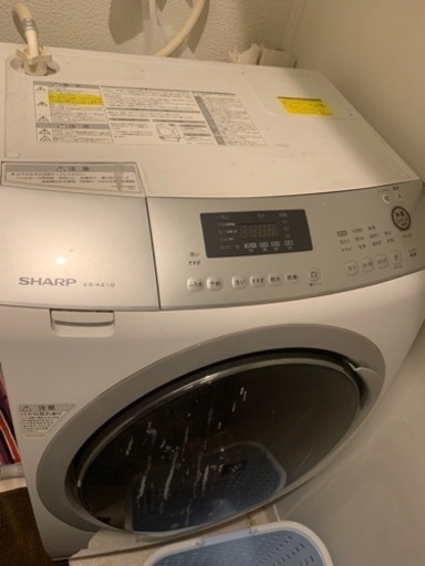 sharp ES-A210 洗濯機 （ドラム式洗濯乾燥機）