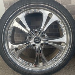 札幌　Kerberos2 19インチ8jj アルミホイールセット　オデッセイ等ホンダ車にオススメ！