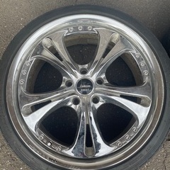 札幌　Kerberos2 19インチ8jj アルミホイールセット　オデッセイ等ホンダ車にオススメ！