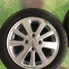 スズキ純正エブリイワゴン　DA17W　ホイール4本セット　美品