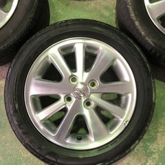 スズキ純正エブリイワゴン　DA17W　ホイール4本セット　美品