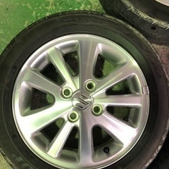 スズキ純正エブリイワゴン　DA17W　ホイール4本セット　美品