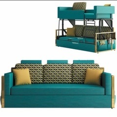 ソファベッド　ソファ　ベッド　２段式　３台