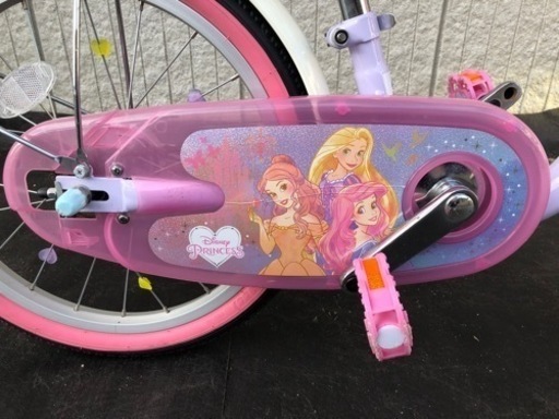 子供用　プリンセス　自転車　18インチ