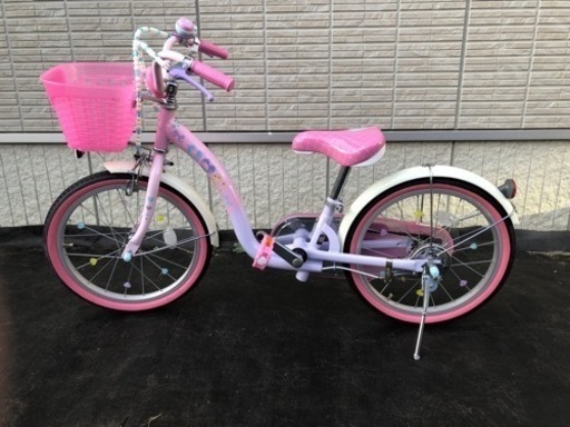 子供用　プリンセス　自転車　18インチ