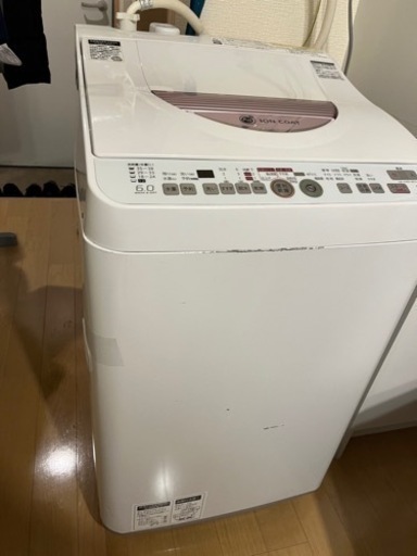明日まで‼️シャープの電気洗濯乾燥機