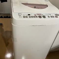 【ネット決済・配送可】明日まで‼️シャープの電気洗濯乾燥機💧