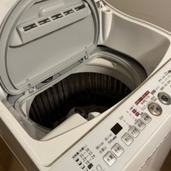 明日まで‼️シャープの電気洗濯乾燥機💧