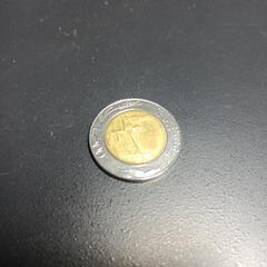 【価格交渉可】イタリア　５００リラ硬貨