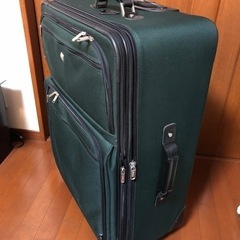 スーツケース　グリーン