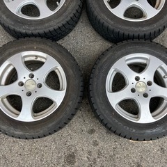 スタッドレス＆アルミ175/65R14SET!フィットなどに!