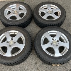 スタッドレス＆アルミ175/65R14SET!フィットなどに!