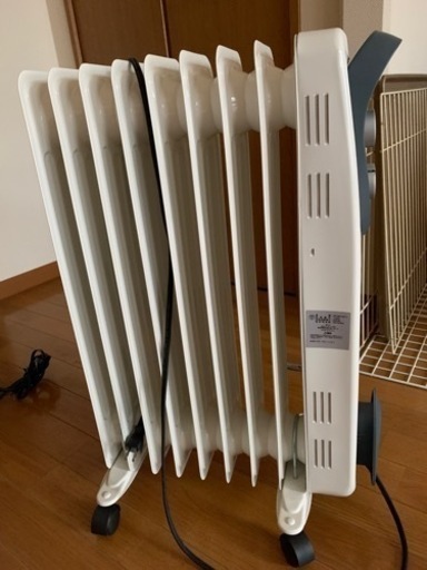決まりました。オイルヒーターいりませんか？