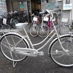 中古自転車１８０４　日本製　２６インチ　３ギヤ　LEDオートライト