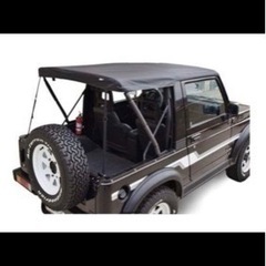 【未使用】ジムニー 幌 Smittybilt リア3面脱着式 SJ30/SJ40/JA51/JA71/JA11/JA12 サファリトップ