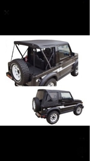 未使用】ジムニー 幌 Smittybilt リア3面脱着式 SJ30/SJ40/JA51/JA71  