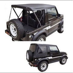 【未使用】ジムニー 幌 Smittybilt リア3面脱着式 SJ30/SJ40/JA51/JA71/JA11/JA12 サファリトップ