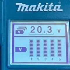 Makita　バッテリー　診断の画像