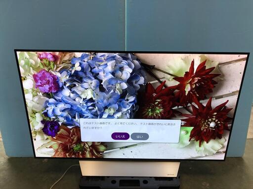 【自社便又は直接引取限定】美品 LGエレクトロニクス 4K対応 有機ELテレビ OLED55C7P-J 55インチ 2017年製 外付けHDD フルハイビジョン