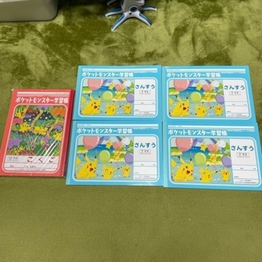 あげます 無料 ポケモンポケットモンスター新品小学生国語 算数ノート4冊ずつ 合計8冊 そなち 相武台前の子供用品の中古あげます 譲ります ジモティーで不用品の処分