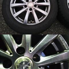 冬 VW アウディ A4 ワーゲン 人気のスパルコ【富山】アウディA4 ヴァリアント ゴルフ ビートル トゥーラン 205/60R16 PCD112 +37 ET37 中古4本