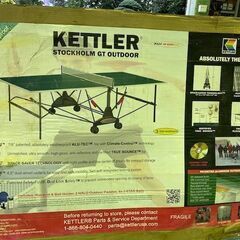 卓球台　新品　国際規格サイズ　セパレート式　KETTLER　ST...